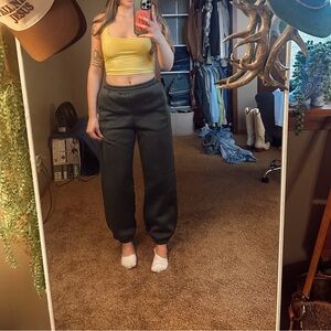 Women's Charcoal Jogger Pants